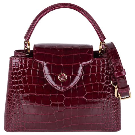 louis vuitton capucine gm|Louis Vuitton capucines crocodile.